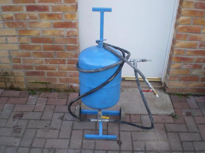 how to make a sandblast do it yourself