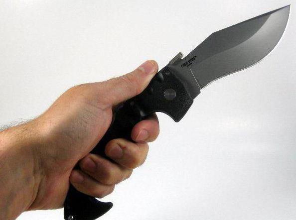 in what cases is a knife considered a cold steel