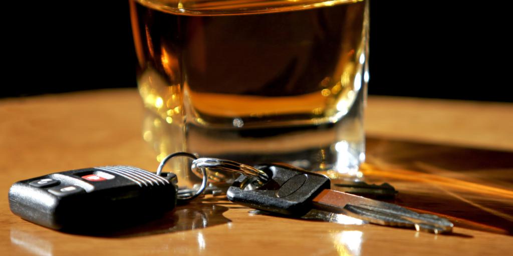 alcohol and car keys