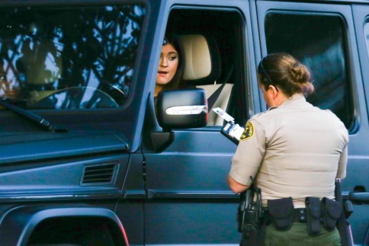 the woman did not pay the fine on time