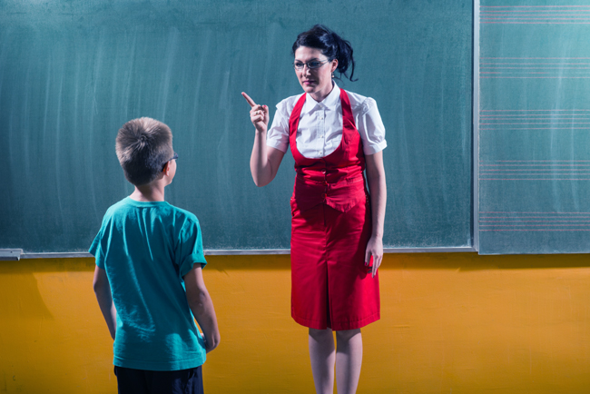 teacher-student conflict