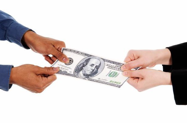 arrested a bank account