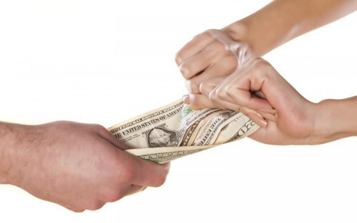 minimum amount of alimony for a non-working person