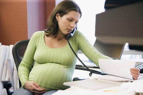 pregnant rights in light work