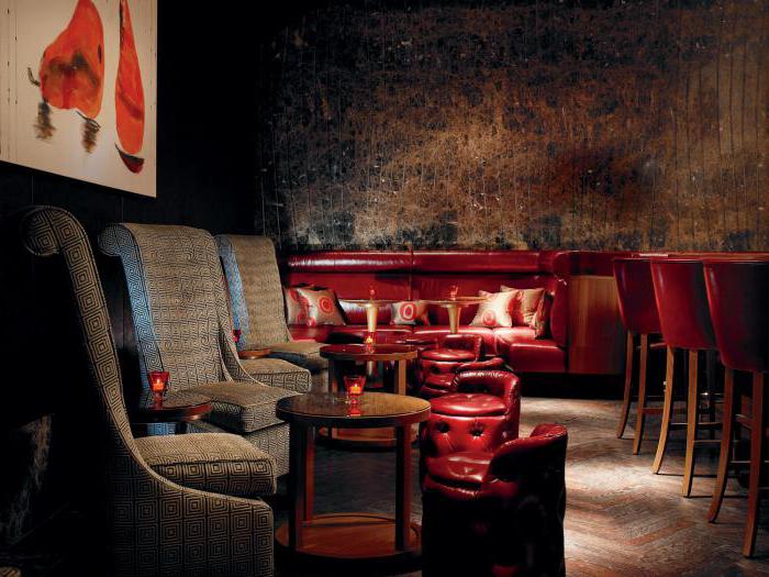  types of bars in a hotel