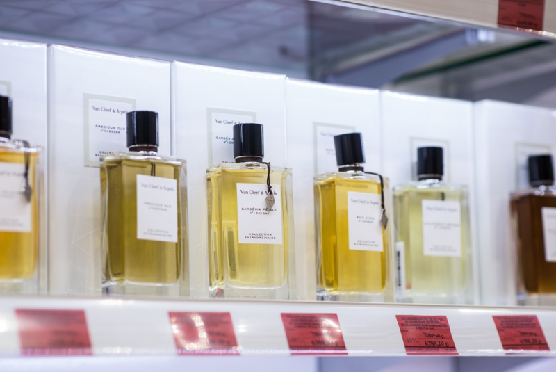 products on store shelves