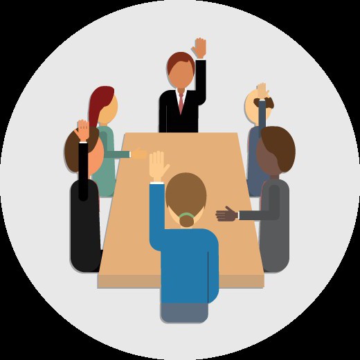 decision to extend the authority of the director