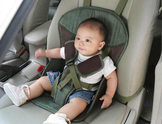 child without a child seat fine