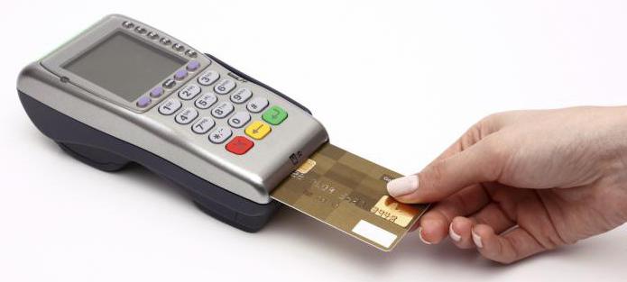 installation of a terminal for payment by credit cards un