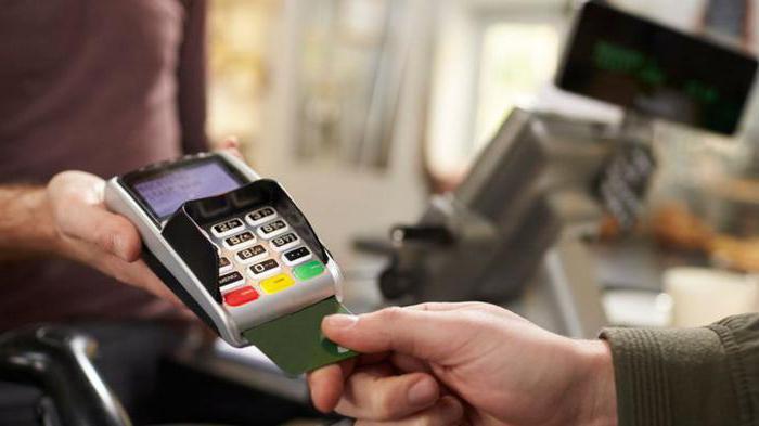 installation of a payment terminal for payment by credit cards