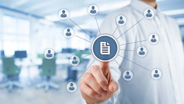 Electronic signature of an individual