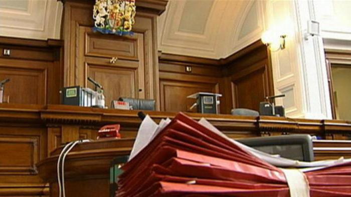 refusal of an application in a civil proceeding