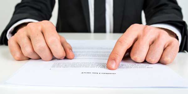 terms of consideration by the court of an administrative statement of claim