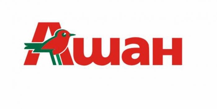 Auchan stores in Moscow metro station