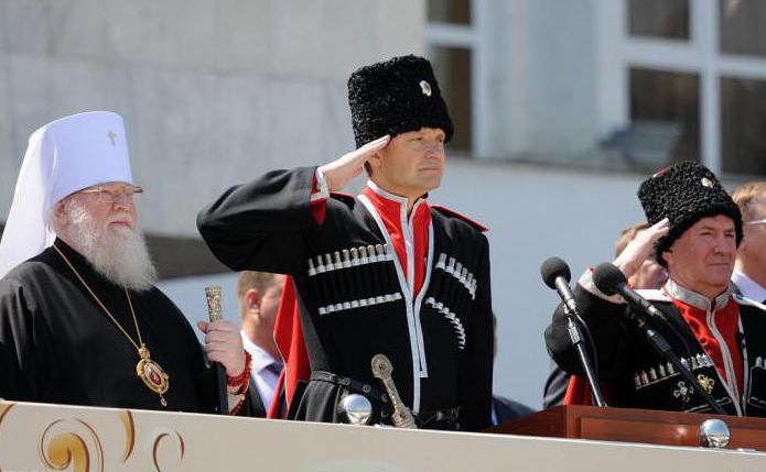 Cossack ranks and shoulder straps