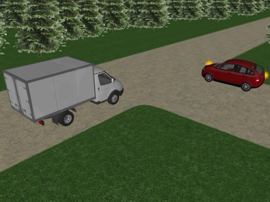 Interference on the right of the rule