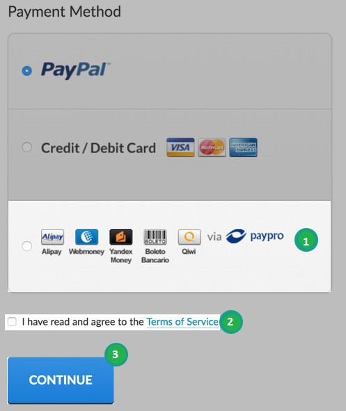 replenish Yandex money paypal