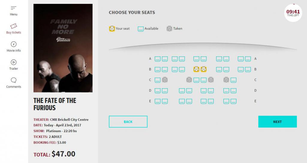 Is it possible to return an electronic ticket to the theater