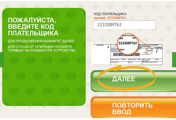 how to find out the payer code if there is no receipt