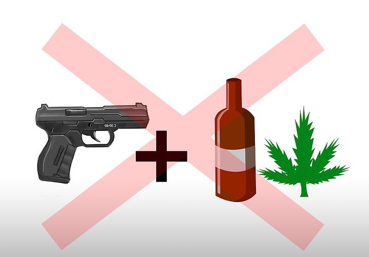 act of verifying safe handling of weapons