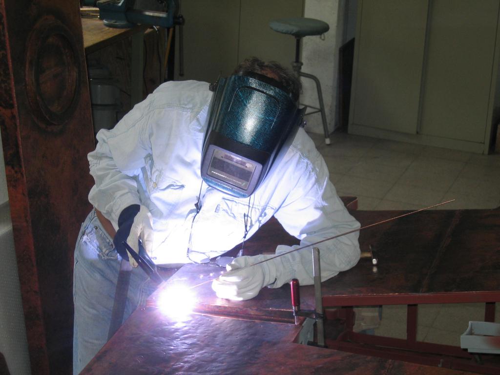 profession gas welder