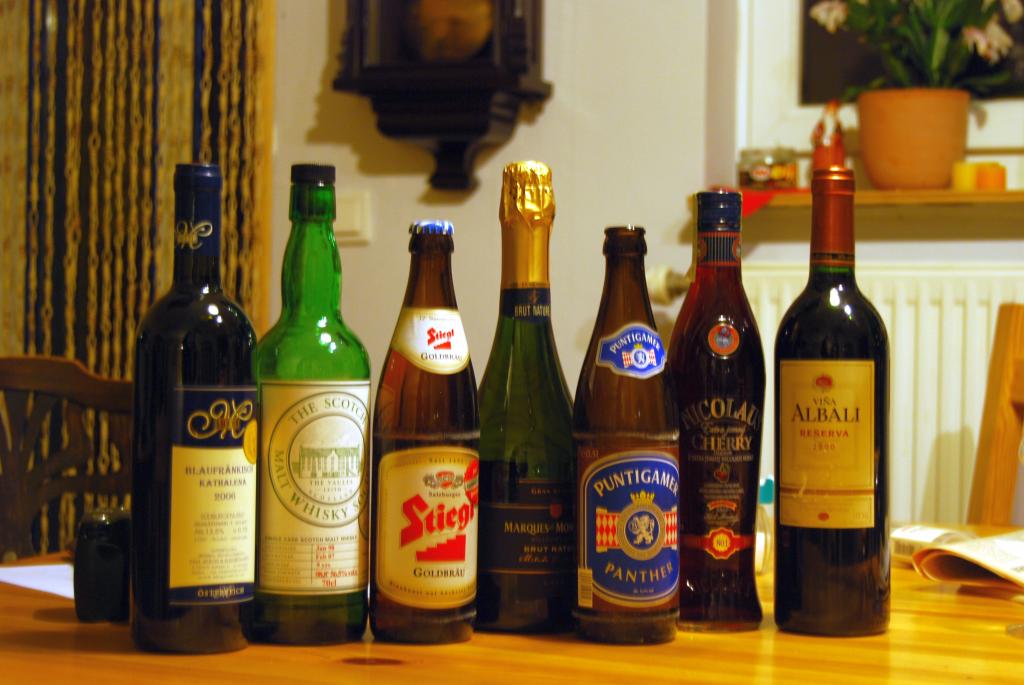 alcohol-containing non-food products