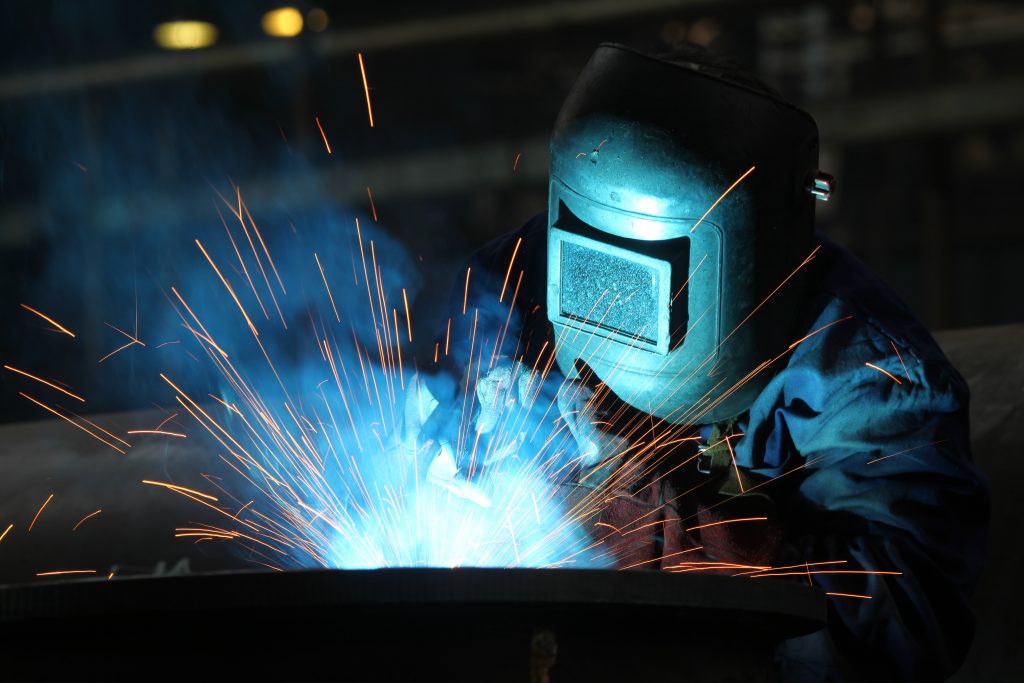 labor protection of electric gas welder