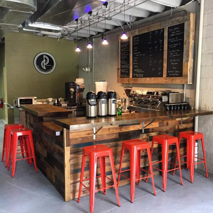 rent a room for a cafe