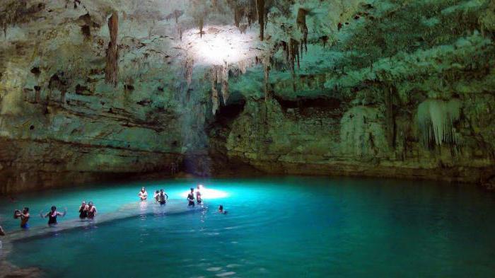 To underground water bodies