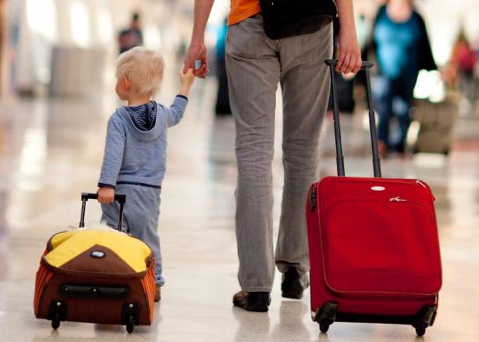 ban on traveling abroad for a child