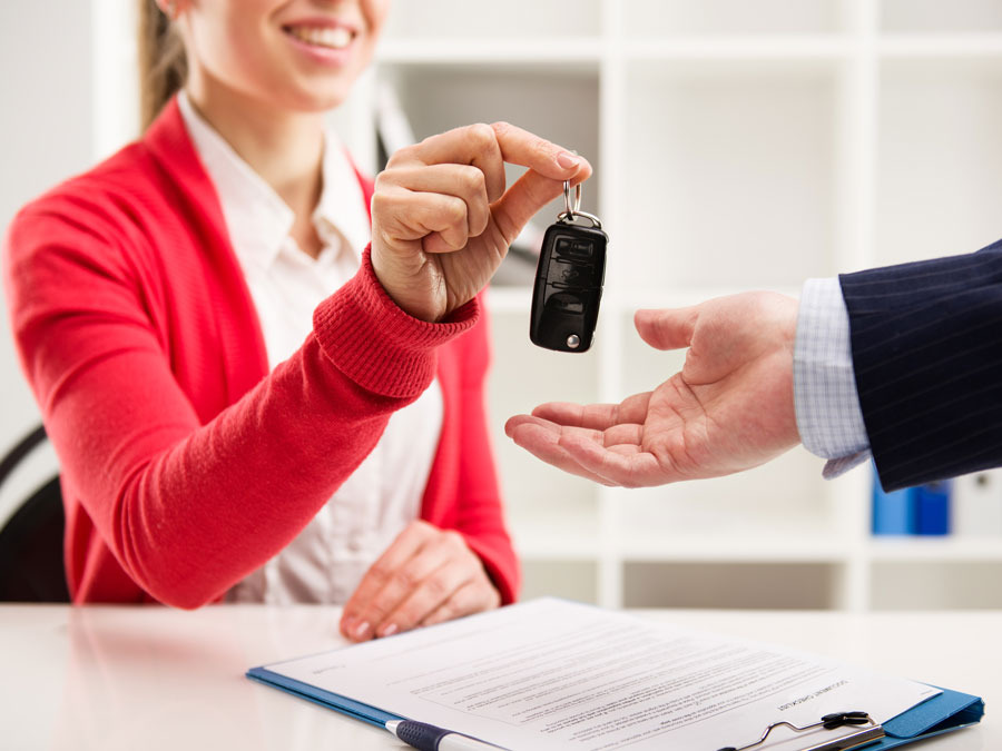 man in an insurance company