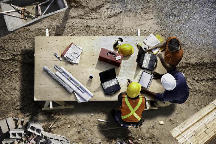 Construction company structure