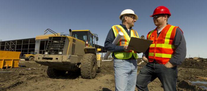 organization structure of a construction company