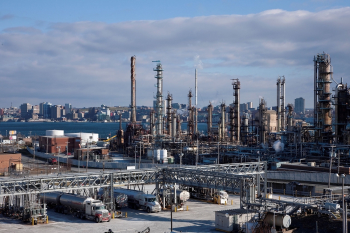 primary oil refining scheme