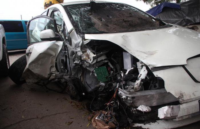 causing moderate damage to health in road accidents