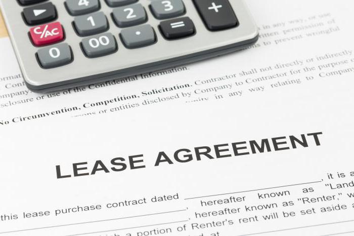 apartment rental agreement