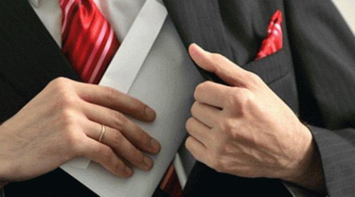 Criminal characteristics of bribery