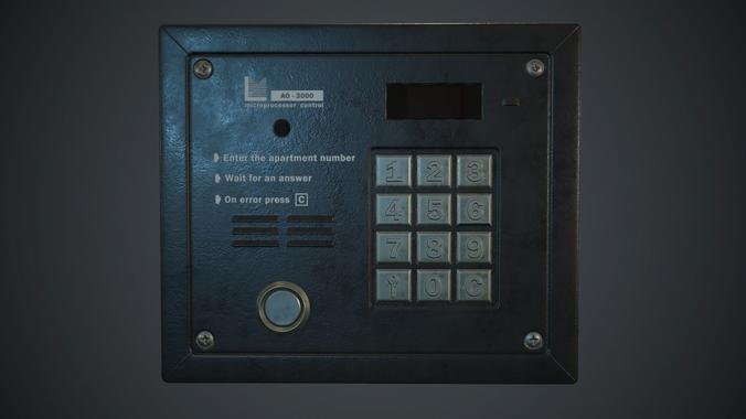 panel with buttons