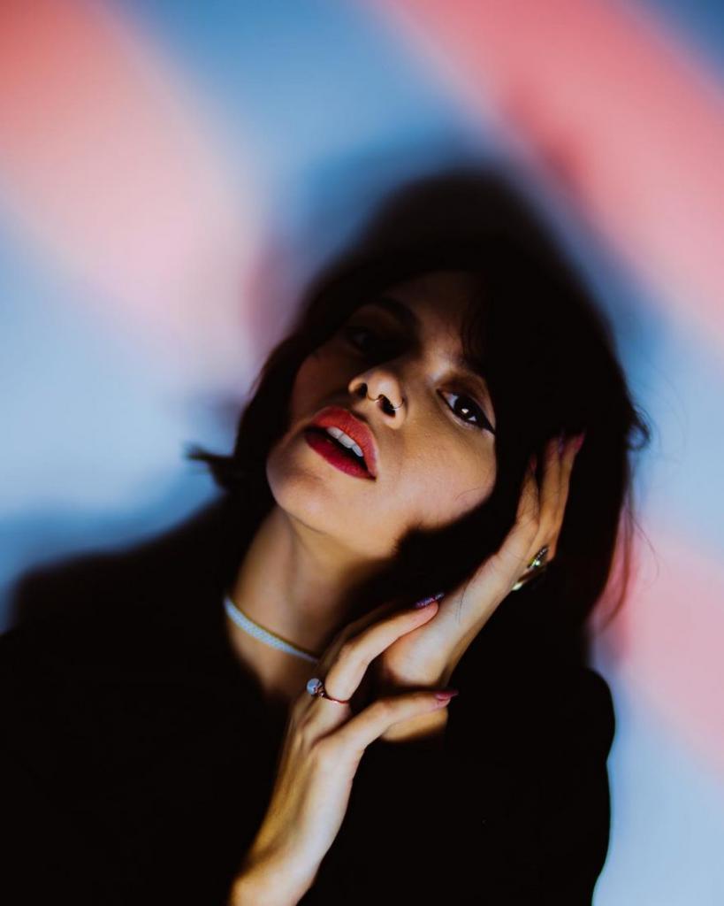 woman posing