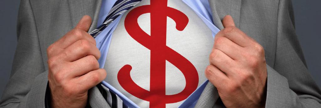 dollar sign under the shirt