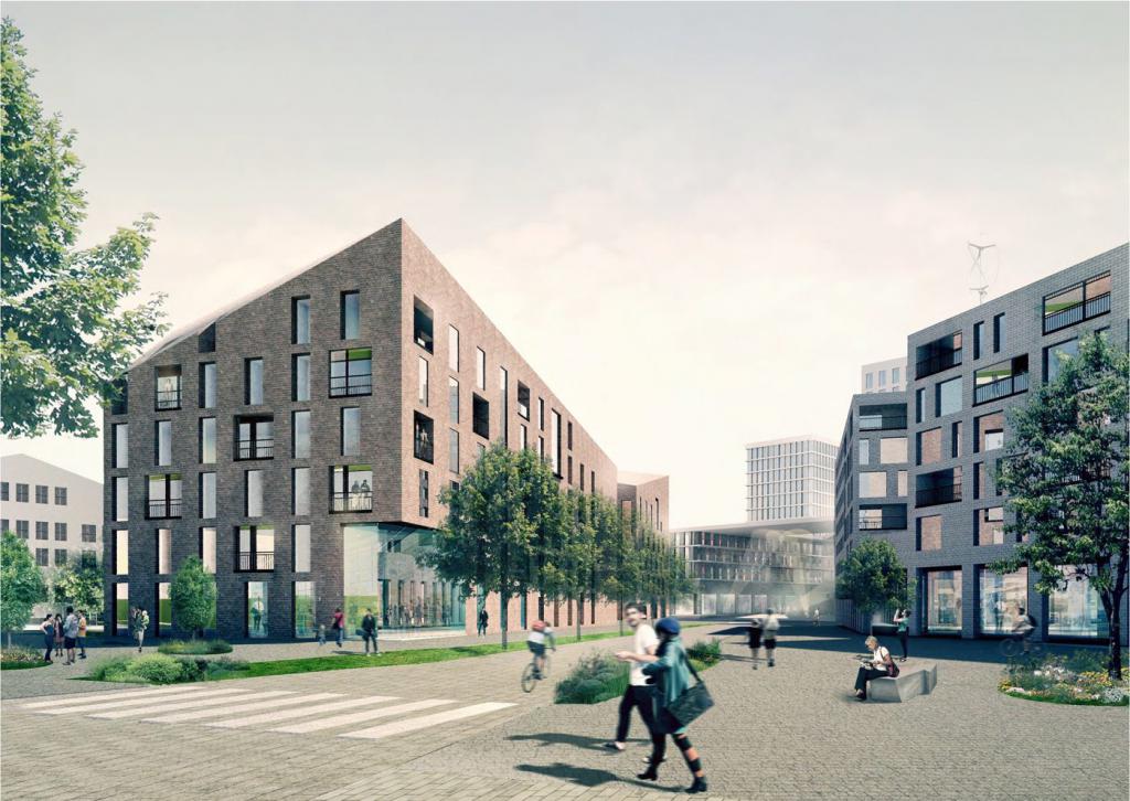 pedestrians on the streets