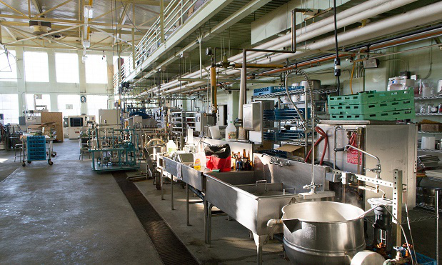 Milk processing plant