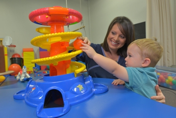 Furniture for a speech therapy cabinet