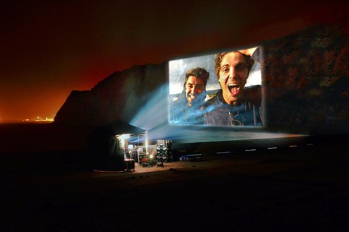 projectors for projection advertising