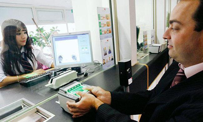 fingerprint procedure for a Schengen visa