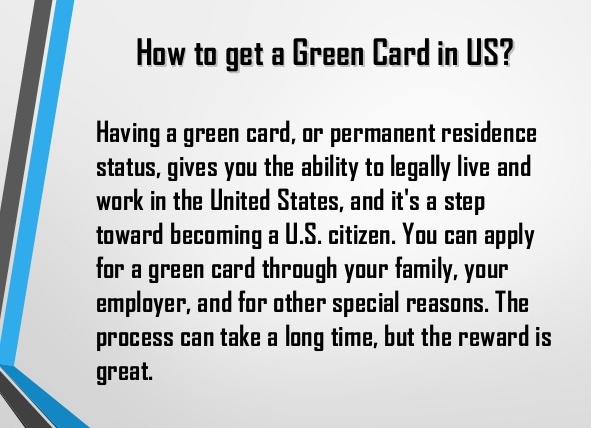 how to get green card usa