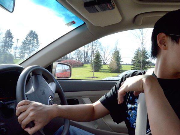 where it is forbidden to turn and reverse