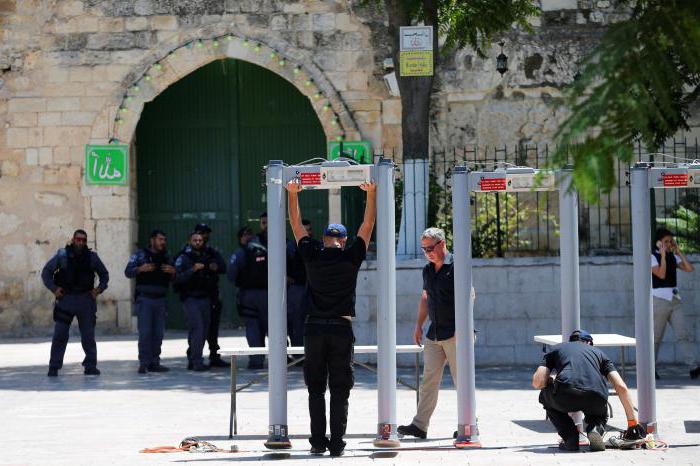 portable metal detector frame