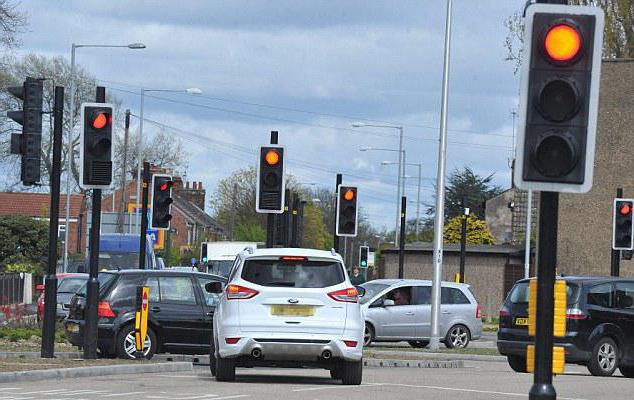 red light traffic fines