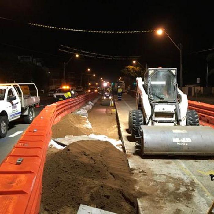 driver work at night